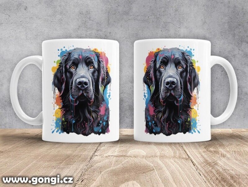 Hrnek - 0304 - Novofundlandský pes